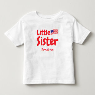 Pour Les Tous Petits T-shirt de la petite soeur USA