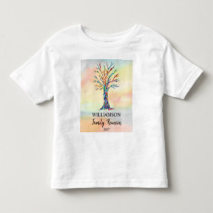 Pour Les Tous Petits T-shirt de l'arbre familial de réunion familiale