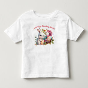 Pour Les Tous Petits T-shirt de l'équipe de chasse aux oeufs de Pâques