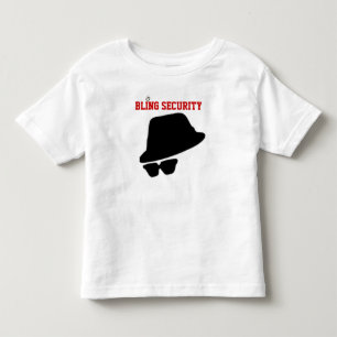 Pour Les Tous Petits T-shirt de sécurité de bling et de mariée