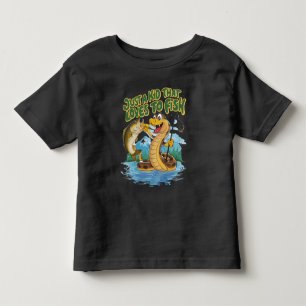 Pour Les Tous Petits T-shirt de serpent et de poisson