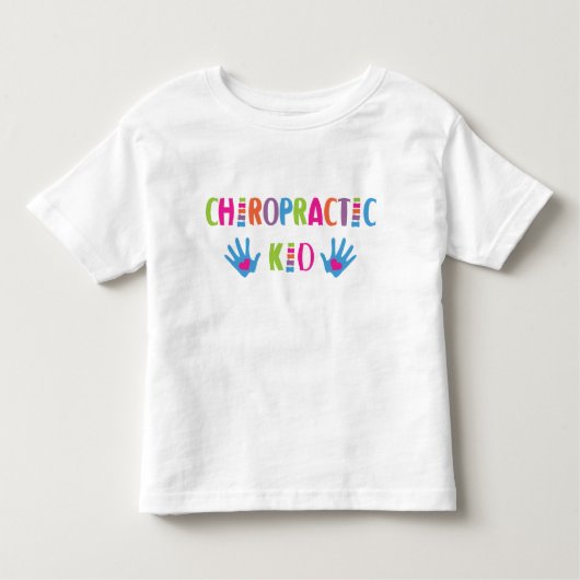 Pour Les Tous Petits T-shirt d'enfant de chiropractie (Devant)