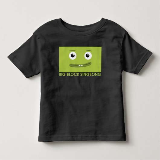 Pour Les Tous Petits T-shirt d'enfant en bas âge de cheveux de BBSS (Devant)