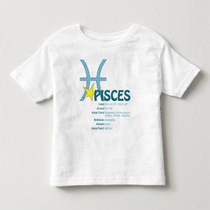 Pour Les Tous Petits T-shirt d'enfant en bas âge de traits de Poissons