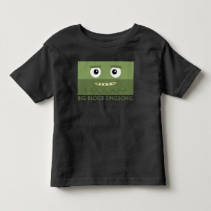 Pour Les Tous Petits T-shirt d'enfant en bas âge de vert d'interdictio