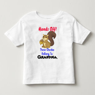 Pour Les Tous Petits T-shirt d'enfant en bas âge d'écureuil