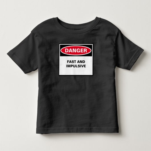 Pour Les Tous Petits T-shirt des signes de danger (Devant)