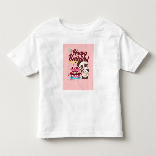 Pour Les Tous Petits T-shirt design d'anniversaire (Devant)