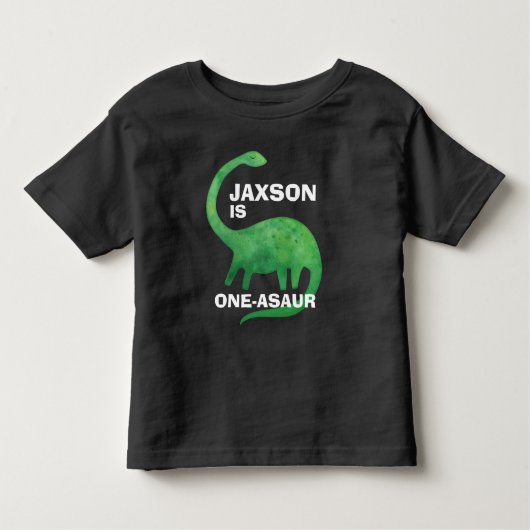 Pour Les Tous Petits T-shirt Dinosaur Anniversaire - N'importe quel âge (Devant)