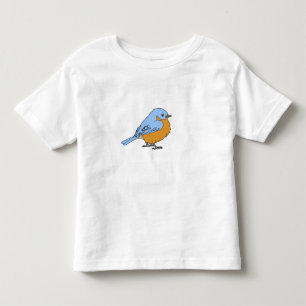 Pour Les Tous Petits T-shirt d'oiseau bleu