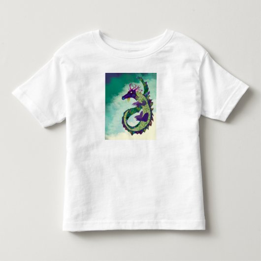 Pour Les Tous Petits T-shirt Dragon (Devant)