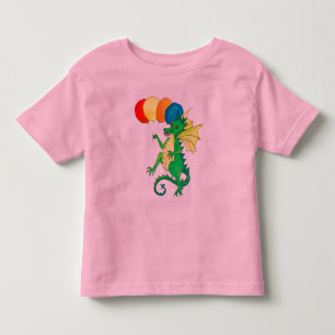 Pour Les Tous Petits T-shirt Dragon Vert Toddler