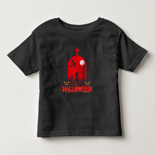 Pour Les Tous Petits T-shirt du cimetière des sorcières (Devant)