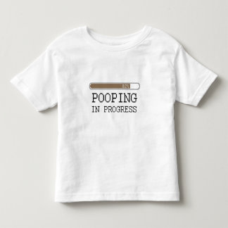 Pour Les Tous Petits T-shirt en cours de bébé de Pooping