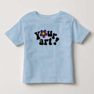 Pour Les Tous Petits T-shirt enfant avec sa propre oeuvre d'art !