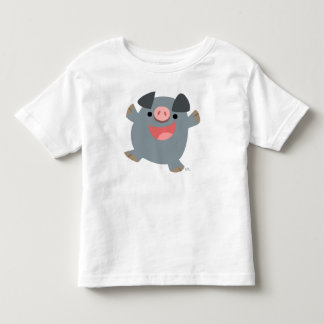 Pour Les Tous Petits T-shirt enfant cochon de caricature gonflable
