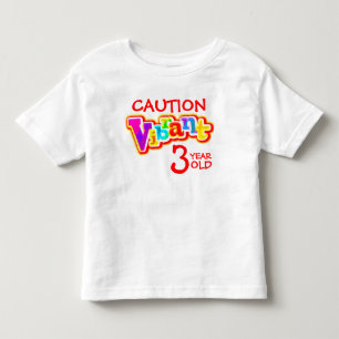 Pour Les Tous Petits T-shirt enfant de 3 ans très dynamique