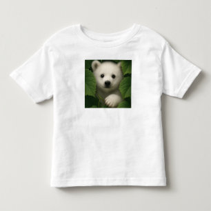 Pour Les Tous Petits T-shirt Enfants Ours Polaire Mignon – Tee Animal d