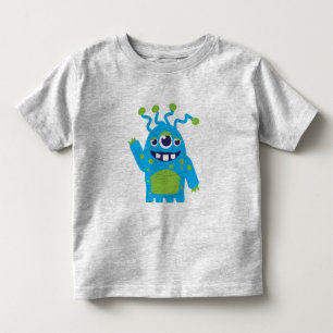 Pour Les Tous Petits T-shirt étranger observé mignon de trois enfants