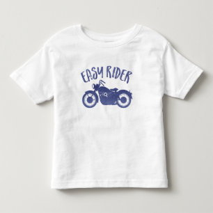 Pour Les Tous Petits T-shirt facile d'impression de denim de cavalier
