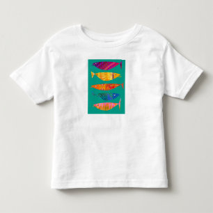 Pour Les Tous Petits T-shirt Fancy Fish Kids