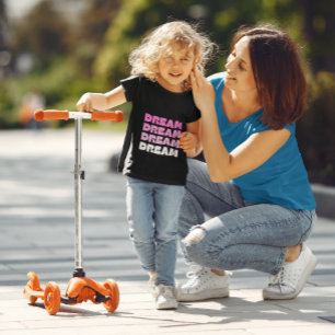 Pour Les Tous Petits T-shirt fille de Dream Pink Ombre