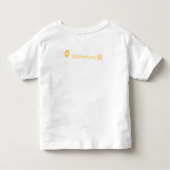Pour Les Tous Petits T-shirt Finneas et Alfalfa Toddler (Dos)