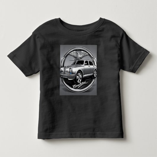 Pour Les Tous Petits T-shirt foncé de base (Devant)