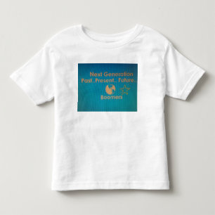 Pour Les Tous Petits T-Shirt Garçons & Filles Prochaine Génération Turq