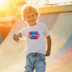 Pour Les Tous Petits T-shirt graphique enfant Y2K Cool Kid