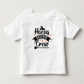 Pour Les Tous Petits T-shirt Halloween de l'équipage du poulpe Hocus (Devant)