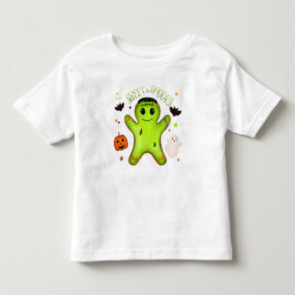 Pour Les Tous Petits T-shirt Halloween Frankenstein enfant en bas âge d