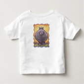 Pour Les Tous Petits T-shirt Hippopotame (Dos)