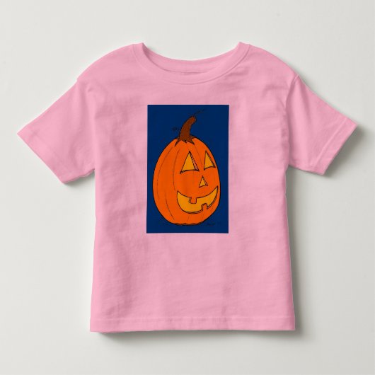 Pour Les Tous Petits T-shirt Jack o' Lantern Blue (Devant)