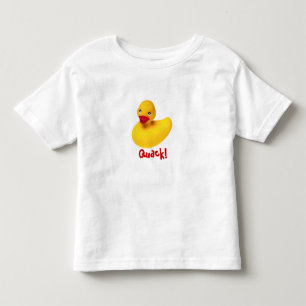 Pour Les Tous Petits T-shirt jaune de canard