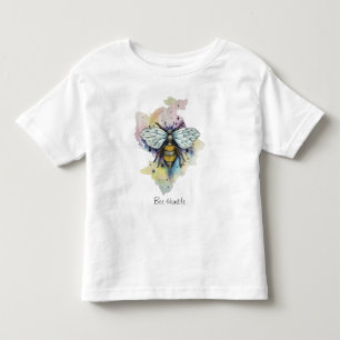Pour Les Tous Petits T-Shirt Joli Bee Et Arc-En-Ciel