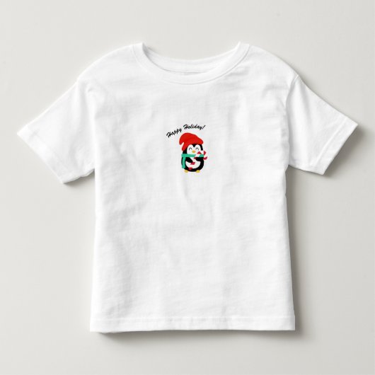 Pour Les Tous Petits T-Shirt Joyeuses Fêtes (Devant)
