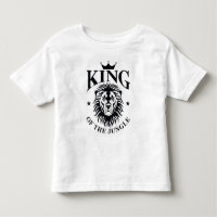 T-shirt King Of The Jungle Toddler