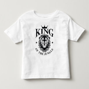 Pour Les Tous Petits T-shirt King Of The Jungle Toddler
