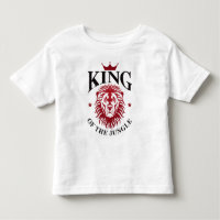 T-shirt King Of The Jungle Toddler
