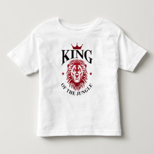 Pour Les Tous Petits T-shirt King Of The Jungle Toddler