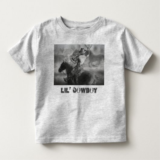 Pour Les Tous Petits T-shirt "Lil' Cowboy" (Devant)