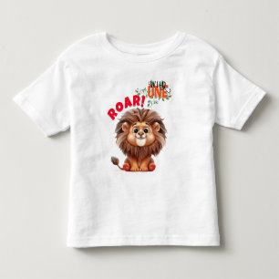 Pour Les Tous Petits T-shirt Lion Safari Wild One