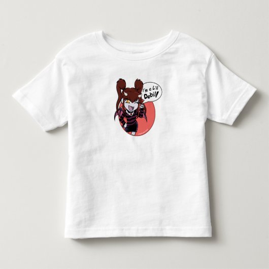 Pour Les Tous Petits T-shirt Little Debil (Devant)