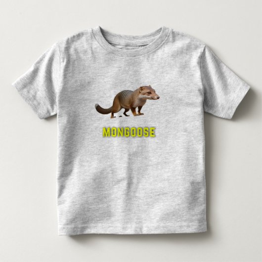 Pour Les Tous Petits T-Shirt Mangouste (Devant)
