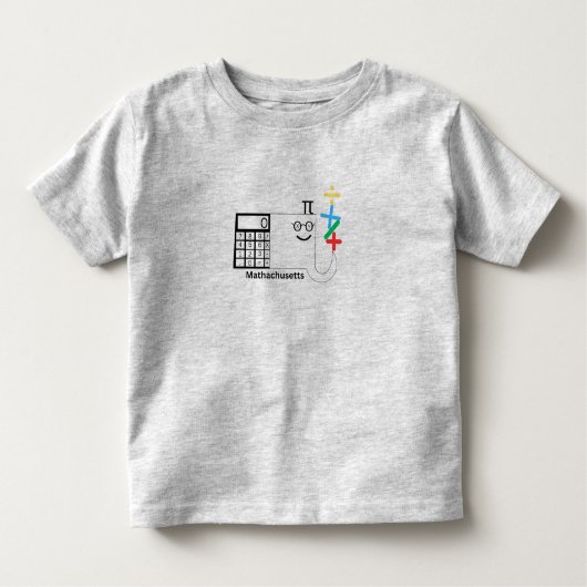 Pour Les Tous Petits T-shirt Massachusetts Mathachusetts Toddler (Devant)