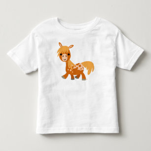 Pour Les Tous Petits T-shirt mignon d'enfants de poney d'Appaloosa de