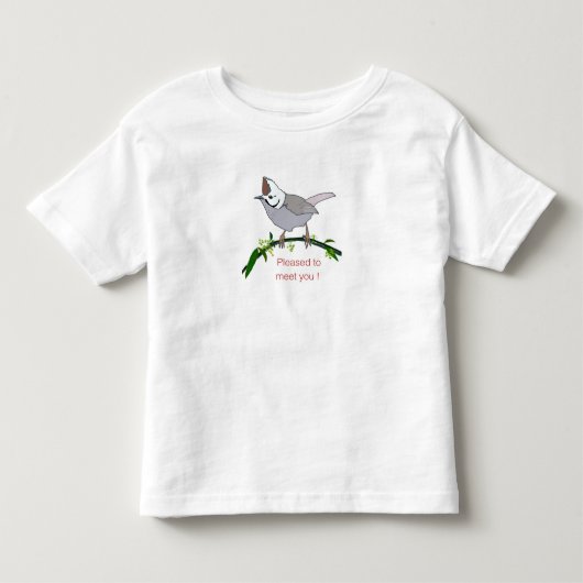 Pour Les Tous Petits T-shirt mignon oiseau (Devant)