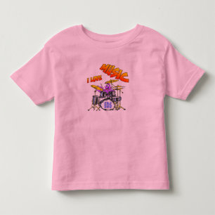 Pour Les Tous Petits T-shirt Musique Octopus Toddler