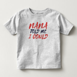 Pour Les Tous Petits T-shirt Nana Toddler Fine Jersey